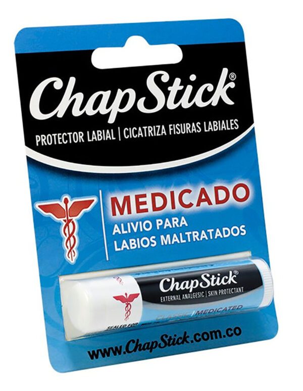 PROTECTOR LABIAL CHAPSTICK MEDICADO